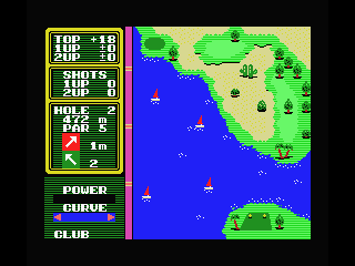 Hole In One screenshot 7 for MSX